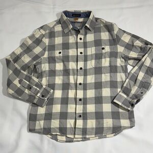 Tailor Vintage Black and White Checkered Men's Shirt